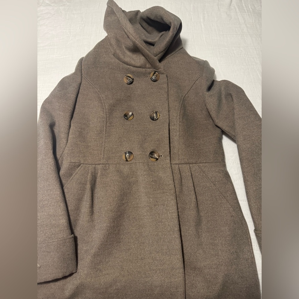 New York & Company Double Breasted Peacoat